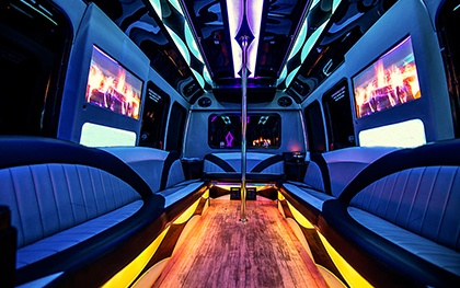 one of our pa party bus rentals in northeastern pennsylvania