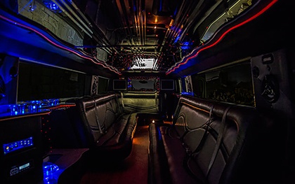 Limousine interior