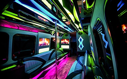 16-passenger party bus